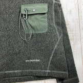 【Women's M グリーン系】 And Wander ( アンドワンダー ) リ ウール ジェーキュー クルー ネック Re Wool JQ Crew Neck ウール 574-3284061 Asian Women's フリース アウター ジャケット トップス - 【公式】2ndGEAR（セカンドギア）Webショップ【登山用品・アウトドア用品専門 買取販売店】