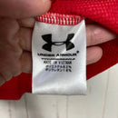 【Women's M レッド系】 Under Armour ( アンダーアーマー ) モックネック ショートスリーブ メッシュティー ポリエステル ウェア トップス インナー シャツ ショートスリーブシャツ 化繊 z00059914  化繊 ショートスリーブシャツ イ-6