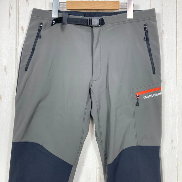 【Men's L-Short グレー系】 Montbell ( モンベル ) ロッシュ パンツ Roche Pants ナイロン ウェア ボトムス ロングパンツ フリース z00058720  フリース ロングパンツ ボトムス ウェア