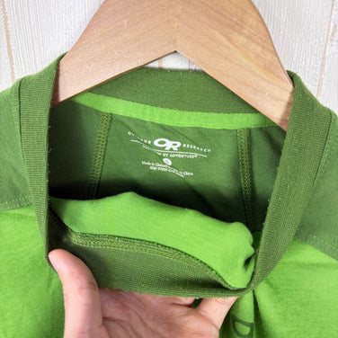 【Men's S グリーン系】 Outdoor Research ( アウトドアリサーチ ) ドライリリース ウール ティー ウール ウェア トップス インナー シャツ ショートスリーブTシャツ クルーネック 化繊 z00054268  化繊 ショートスリーブTシャ