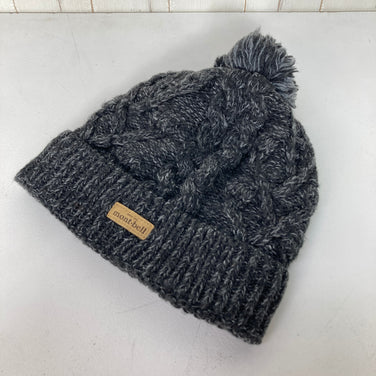 【Unisex M/L ブラック系】 Montbell ( モンベル ) ケーブル ニット ワッチ キャップ Cable Knit Watch Cap ウール ウェア ウェア小物 ヘッドウェア ビーニー z00060130  ビーニー ヘッドウェア ウェア小物 ウェア