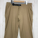 【Men's L ベージュ系】 Montbell ( モンベル ) ストレッチ O.D. パンツ Men's Stretch O.D. Pants Men's リップストップ 1WAYストレッチ はっ水加工 ナイロン ウェア ボトムス ロングパンツ ソフトシェル z-2
