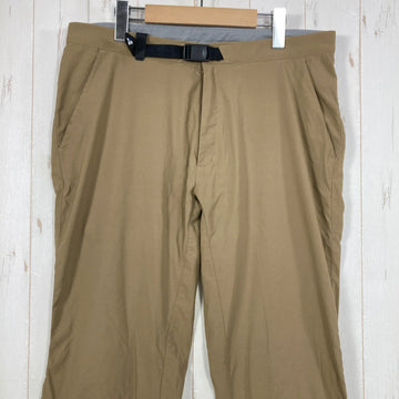 【Men's L ベージュ系】 Montbell ( モンベル ) ストレッチ O.D. パンツ Men's Stretch O.D. Pants Men's リップストップ 1WAYストレッチ はっ水加工 ナイロン ウェア ボトムス ロングパンツ ソフトシェル z - 0