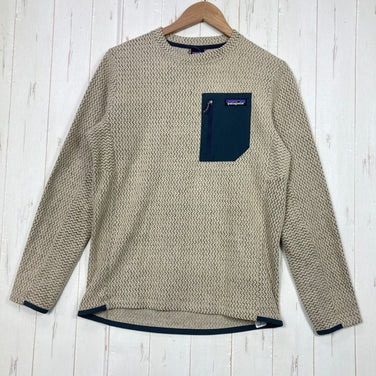 【Men's S ベージュ系】 2023 Patagonia ( パタゴニア ) R1 エア クルー R1 Air Crew Oar Tan / ORTN 中空糸 ジグザグ構造 吸湿速乾 ポリエステル ウェア トップス アウター ジャケット フリース z000607