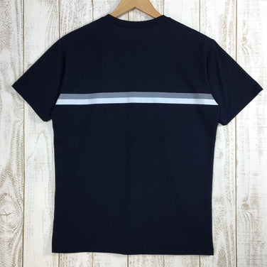 【Men's M ネイビー系】 The North Face ( ザ・ノースフェイス ) ショートスリーブ ボックスロゴ ライン ティー S/S Box Logo Line Tee Tシャツ NT32086 Asian Men's UN Urban Navy 化繊 - 【公式】2ndGEAR（セカンドギア）Webショップ【登山用品・アウトドア用品専門 買取販売店】