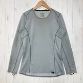 【Women's XS グレー系】 2015 Patagonia ( パタゴニア ) キャプリーン ミッドウェイトクルー スリムフィット Capliene Midweight Crew Slimfit FTGX ポリエステル ウェア トップス インナー シャツ ロングス