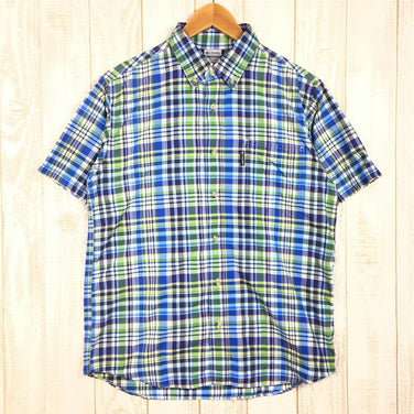 【Men's M ブルー系】 Columbia ( コロンビア ) ゴーマンブリッジ ショートスリーブ シャツ オムニドライ 速乾 PM7665 Men's 化繊 ショートスリーブシャツ インナー シャツ トップス ウェア - 【公式】2ndGEAR（セカンドギア）Webショップ【登山用品・アウトドア用品専門 買取販売店】