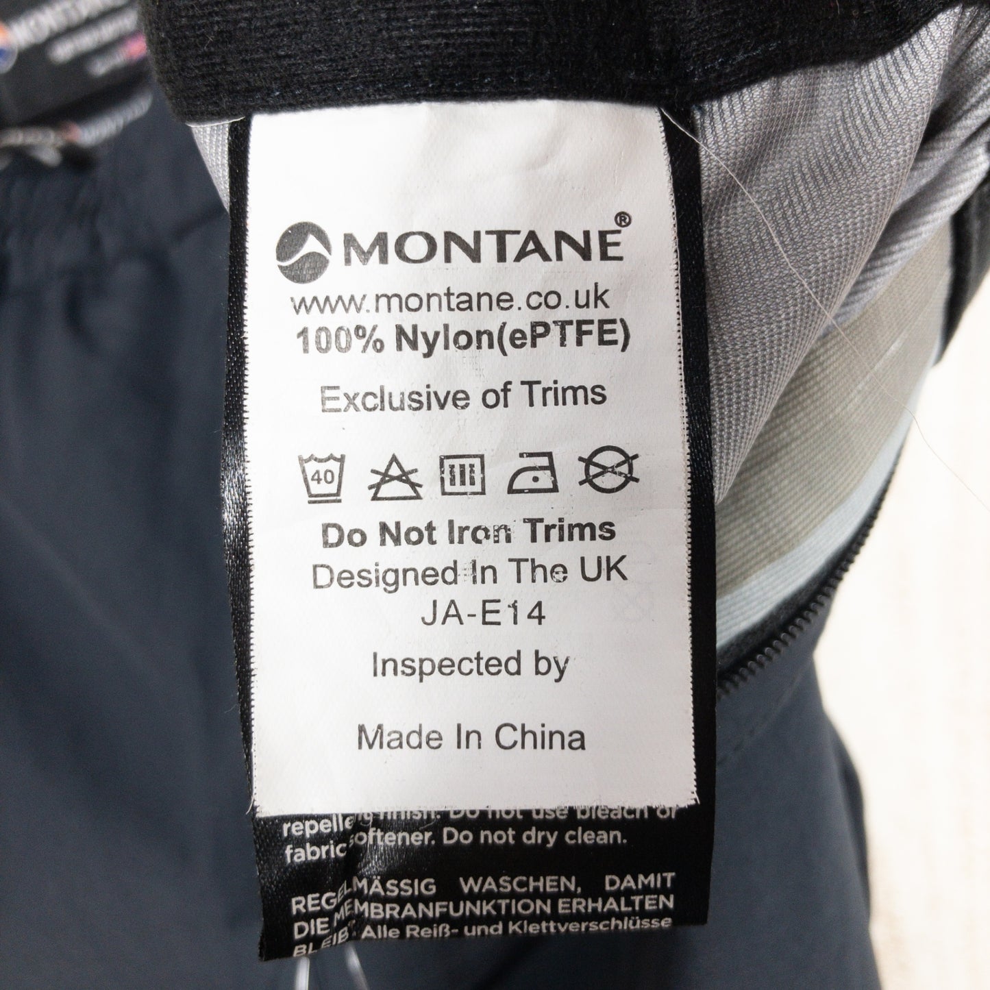 【Men's S ブラック系】 Montane ( モンテイン ) イーベント ハードシェル パンツ Event Hardshell Pants Men's  ハードシェル ロングパンツ ボトムス ウェア