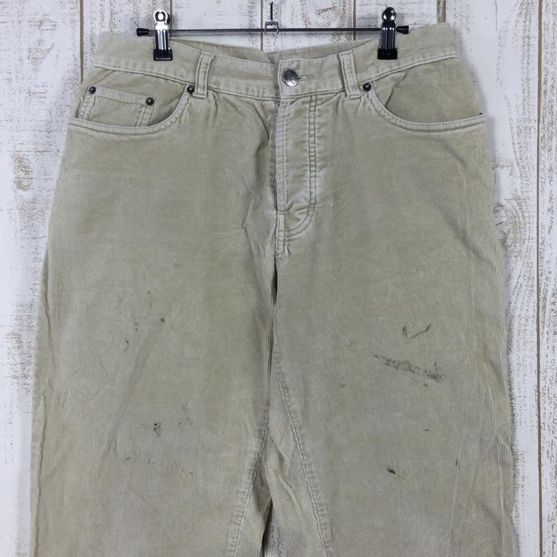 [Men's 32 Beige] Patagonia Corduroy Pants Retro Khaki Discontinued Model Hard to Find 55105 International Men's RKH Retro Khaki Cotton Long Pants