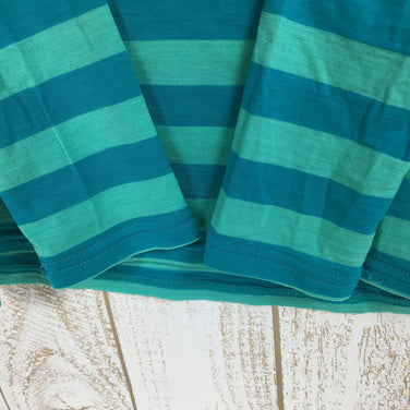 【Women's S グリーン系】 Icebreaker ( アイスブレーカー ) スピア ロングスリーブ フェミニン クルー ストライプ Speare Ls Fem Crewe Stripe メリノウール Tシャツ ITW11572 Asian Women's ウー - 【公式】2ndGEAR（セカンドギア）Webショップ【登山用品・アウトドア用品専門 買取販売店】