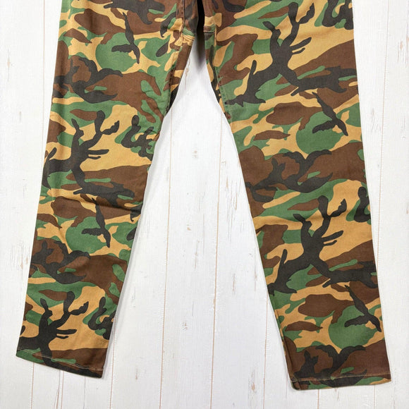【Men's M カーキグリーン系】 Rokx ( ロックス ) カモフラージュ ストリート パンツ Camouflage Street Pant RXMF201103 WOODLAND z00056128 WOODLAND コットン ロングパンツ ボトムス ウェア
