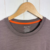 【Men's M ブラウン系】 Sheep Run（シープ ラン） メリノウ－ル ショートスリーブ ティー Merino Wool Short Sleeve Tee メリノウール ウェア トップス インナー シャツ ショートスリーブシャツ ウール z00057827