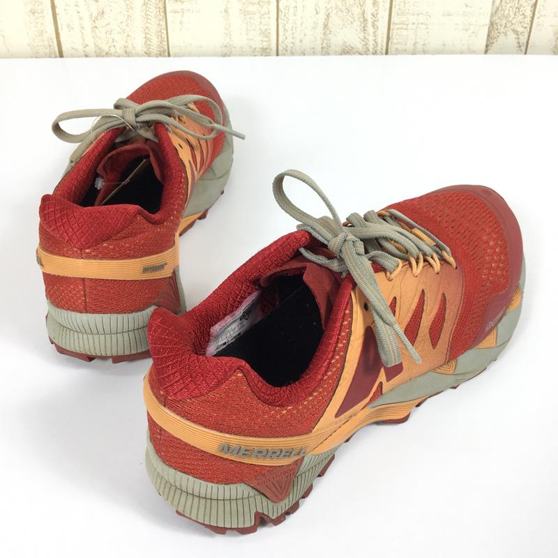 【Women's 23.5cm レッド系】 Merrell ( メレル ) アジリティピークフレックス2 E-メッシュ トレイルランニングシューズ J12556 Women's  トレイルランニングシューズ フットウェア