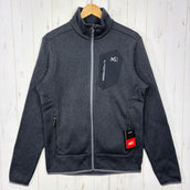 【Men's M ブラック系】 Millet ( ミレー ) トリベニ ジャケット Tribeni Jacket Black / Noir ニットセーター調 ポリエステル ウェア トップス アウター ジャケット フリース z00057464 Black / Noir