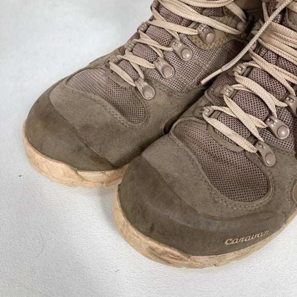 【Unisex 24.5cm ベージュ系】 Caravan ( キャラバン ) C1_02S ゴアテックス 3E トレッキングシューズ フットウェア トレッキングブーツ z00061244  トレッキングブーツ フットウェア