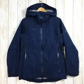 【Women's M ネイビー系】 Mammut ( マムート ) クレーター ハードシェル フーデッド ジャケット Crater Hs Hooded Jacket ゴアテックス フーディ 1010-27710 Women's ハードシェル アウター ジャケット トッ - 【公式】2ndGEAR（セカンドギア）Webショップ【登山用品・アウトドア用品専門 買取販売店】