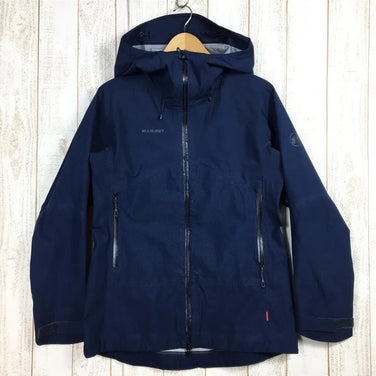 【Women's M ネイビー系】 Mammut ( マムート ) クレーター ハードシェル フーデッド ジャケット Crater Hs Hooded Jacket ゴアテックス フーディ 1010-27710 Women's ハードシェル アウター ジャケット トッ - 【公式】2ndGEAR（セカンドギア）Webショップ【登山用品・アウトドア用品専門 買取販売店】