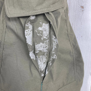 Montbell Convertible Cargo Pants, Men's Small, Green. Khaki Green Nylon. (z00054065)