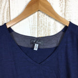 【Women's XS ネイビー系】 Ibex ( アイベックス ) メリノウール カットソー Tシャツ トップス アメリカ製 International Women's ウール ショートスリーブTシャツ クルーネック インナー シャツ トップス ウェア - 【公式】2ndGEAR（セカンドギア）Webショップ【登山用品・アウトドア用品専門 買取販売店】