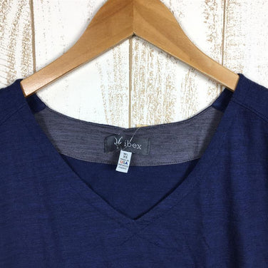 【Women's XS ネイビー系】 Ibex ( アイベックス ) メリノウール カットソー Tシャツ トップス アメリカ製 International Women's ウール ショートスリーブTシャツ クルーネック インナー シャツ トップス ウェア - 【公式】2ndGEAR（セカンドギア）Webショップ【登山用品・アウトドア用品専門 買取販売店】