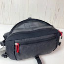 【OneSize ブラック系】 Osprey ( オスプレー ) ヘリテージ ウエストパック 8 Heritage Waist Pack 8 ブラックホワイトグリッド 生産終了モデル 入手困難 旧タグ 復刻モデル ナイロン バッグ ストレージ ウエストバッグ ヒップ-6