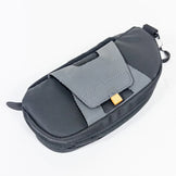 Paago Works 按扣尼龙收纳袋，外置小袋（均码，黑色）z00053398