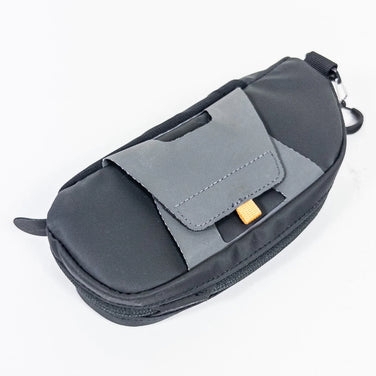 Paago Works 按扣尼龙收纳袋，外置小袋（均码，黑色）z00053398