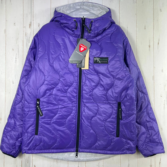 【Men's L グレー系】 Wildthings ( ワイルドシングス ) リバーシブル ビレイ ジャケット Reversible Belay Jacket WT24120SK PPL×GRY z00056187 PPL×GRY 化繊インサレーション アウター