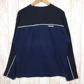 【Men's M ネイビー系】 Turbo Climbing ( ターボクライミング ) ストレッチ スウェット クルーネック シャツ フランクリンクライミングの弟ブランド International Men's 化繊 ロングスリーブTシャツ クルーネック インナ - 【公式】2ndGEAR（セカンドギア）Webショップ【登山用品・アウトドア用品専門 買取販売店】