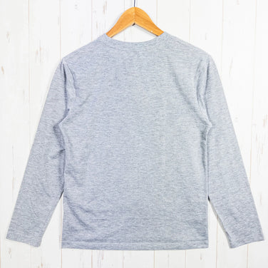 【Unisex XS グレー系】 Black Brick ( ブラックブリック ) ドライティー ブラックブリック ロゴ ロングスリーブ Dry Tee BB Logo Long sleeve ポリエステル ウェア トップス インナー シャツ ロングスリーブTシャツ - 【公式】2ndGEAR（セカンドギア）Webショップ【登山用品・アウトドア用品専門 買取販売店】