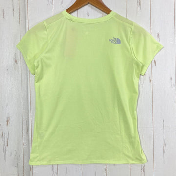 【Women's S グリーン系】 The North Face ( ザ・ノースフェイス ) ショート スリーブ GTD メランジ クルー S/S GTD Melange Crew ポリエステル ウェア トップス インナー シャツ ショートスリーブTシャツ クルーネック - 0