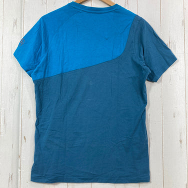 【Men's M ブルー系】 La Sportiva ( ラ・スポルティバ ) クリンティーク ティーシャツ Climbique T-Shirt オーガニックコットン ウェア トップス インナー シャツ ショートスリーブTシャツ クルーネック コットン z0005