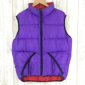 【Men's M パープル系】 Feathered Friends ( フェザードフレンズ ) ヘリオス ベスト Helios Vest ダウン アメリカ製 International Men's パープル×レッド ダウンインサレーション ベスト トップス ウェア - 【公式】2ndGEAR（セカンドギア）Webショップ【登山用品・アウトドア用品専門 買取販売店】
