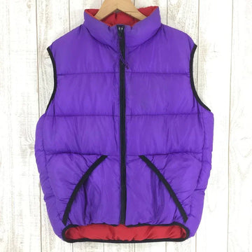 【Men's M パープル系】 Feathered Friends ( フェザードフレンズ ) ヘリオス ベスト Helios Vest ダウン アメリカ製 International Men's パープル×レッド ダウンインサレーション ベスト トップス ウェア - 【公式】2ndGEAR（セカンドギア）Webショップ【登山用品・アウトドア用品専門 買取販売店】