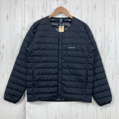 【Men's M ブラック系】 Montbell ( モンベル ) スペリオダウン ラウンドネックジャケット Men's Superior Down Round Neck Jacket BK 800FP EXダウン スナップボタン ダウン ウェア トップス アウター
