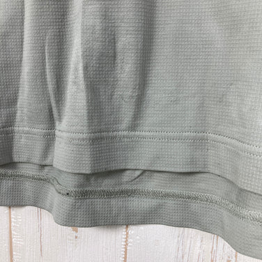 【Men's S グリーン系】 Finetrack ( ファイントラック ) ドラウト エア ジップネック Drought Air Zip Neck 吸汗速乾 軽量 日本製 ポリエステル ウェア トップス インナー シャツ ロングスリーブシャツ 化繊 z000614