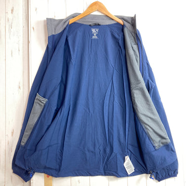 【Men's XL ネイビー系】 Mountain Hardwear ( マウンテンハードウェア ) ライトウェイト ソフトシェル ジャケット Lightweight Softshell Jacket ウェア トップス アウター ジャケット ソフトシェル z00057