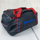 【OneSize ネイビー系】 2026 Patagonia ( パタゴニア ) ブラックホール ダッフル 40L Black Hole Duffel 40L Smolder Blue w/Amanita Red リサイクルポリエステル TPUラミネート パッカブル-3