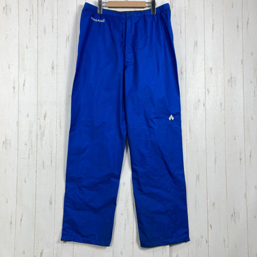 【Men's XL ブルー系】 Montbell ( モンベル ) ストームクルーザー パンツ Men's Storm Cruiser Pants Men's GORE-TEX 3レイヤー C-ニット ロングサイドジッパー ナイロン ウェア ボトムス ロングパンツ