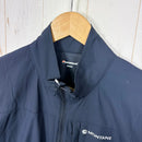 【Men's M ブルー系】 Montane ( モンテイン ) メンズ フェザーライト ジャケット Men's Featherlite Jacket MFLJK15 ECRIPSE BLUE z00056019 ECRIPSE BLUE ウィンドシェル アウター-4