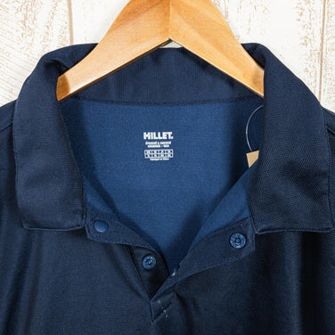 【Men's XL ネイビー系】 Millet ( ミレー ) リサイクル フィッシング ネット ポロ Recycled Fishing Net Polo ナイロン ウェア トップス インナー シャツ ショートスリーブシャツ 化繊 z00051131 化繊 ショート - 【公式】2ndGEAR（セカンドギア）Webショップ【登山用品・アウトドア用品専門 買取販売店】