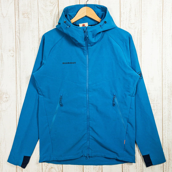 【Men's S ブルー系】 Mammut ( マムート ) マクーン ソフトシェル フーデッド ジャケット Macun Softshell Hooded Jacket ポリエステル 1011-00790 Men's ソフトシェル アウター ジャケット トップス - 【公式】2ndGEAR（セカンドギア）Webショップ【登山用品・アウトドア用品専門 買取販売店】