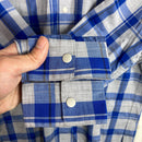 【Unisex S ブルー系】 Yamatomichi ( 山と道 ) メリノ シャツ Merino Shirt Blue Gray Check 生産終了モデル 入手困難 メリノウール ウェア トップス インナー シャツ ロングスリーブシャツ ウール z000570-5