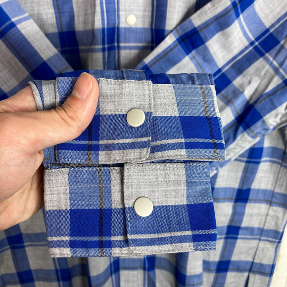 【Unisex S ブルー系】 Yamatomichi ( 山と道 ) メリノ シャツ Merino Shirt Blue Gray Check 生産終了モデル 入手困難 メリノウール ウェア トップス インナー シャツ ロングスリーブシャツ ウール z000570