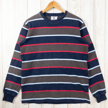 【Men's L ネイビー系】 Barbarian ( バーバリアン ) ラグビーシャツ ラガーシャツ クルーネック カナダ製 コットン ウェア トップス インナー シャツ ロングスリーブシャツ z00050142 ロングスリーブシャツ インナー シャツ トップス - 【公式】2ndGEAR（セカンドギア）Webショップ【登山用品・アウトドア用品専門 買取販売店】