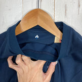 【Men's M ネイビー系】 Montbell ( モンベル ) WIC.T オホーツクの村 ポリエステル ウェア トップス インナー シャツ ショートスリーブTシャツ クルーネック 化繊 z00058898  化繊 ショートスリーブTシャツ クルーネック インナ