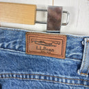 【Men's 30-30 ネイビー系】 Llbean ( エルエルビーン ) ダブル・エル・ジーンズ クラシック・フィット フリースの裏地付き Double L Jeans Classic-Fit Fleece-Lined Stonewashed ウェア ボトムス ロングパ-10