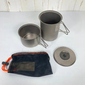 【OneSize グレー系】 Snowpeak ( スノーピーク ) ソロセットチタン チタン クックウェア クッカー コッフェル z00055882 クッカー コッフェル クックウェア