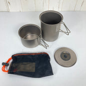 【OneSize グレー系】 Snowpeak ( スノーピーク ) ソロセットチタン チタン クックウェア クッカー コッフェル z00055882  クッカー コッフェル クックウェア