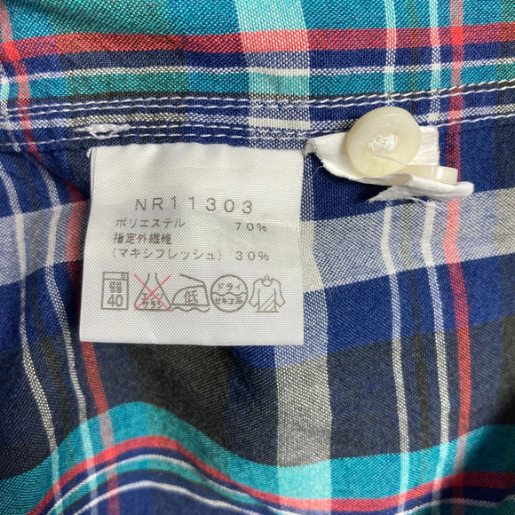 【Men's M ネイビー系】 The North Face ( ザ・ノースフェイス ) マキシ フレッシュ シャツ Maxi Fresh Shirt ポリエステル ウェア トップス インナー シャツ ロングスリーブシャツ 化繊 z00054259  化繊 ロングス